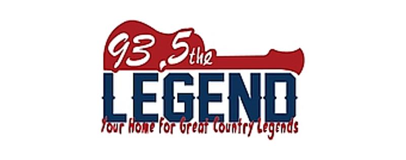logo 93.5 The Legend