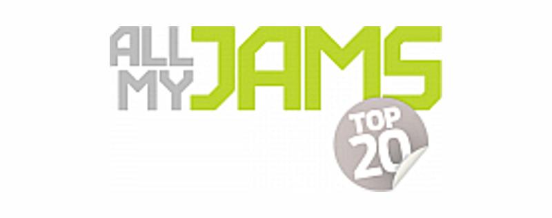 logo All My Jams Top 20